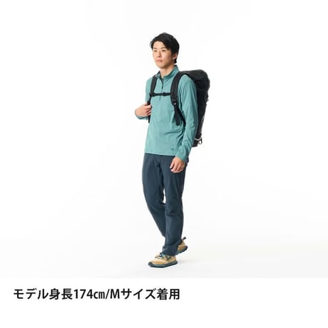 finetrack ファイントラック メンズ ドラウトシェードジップネック FMM1903