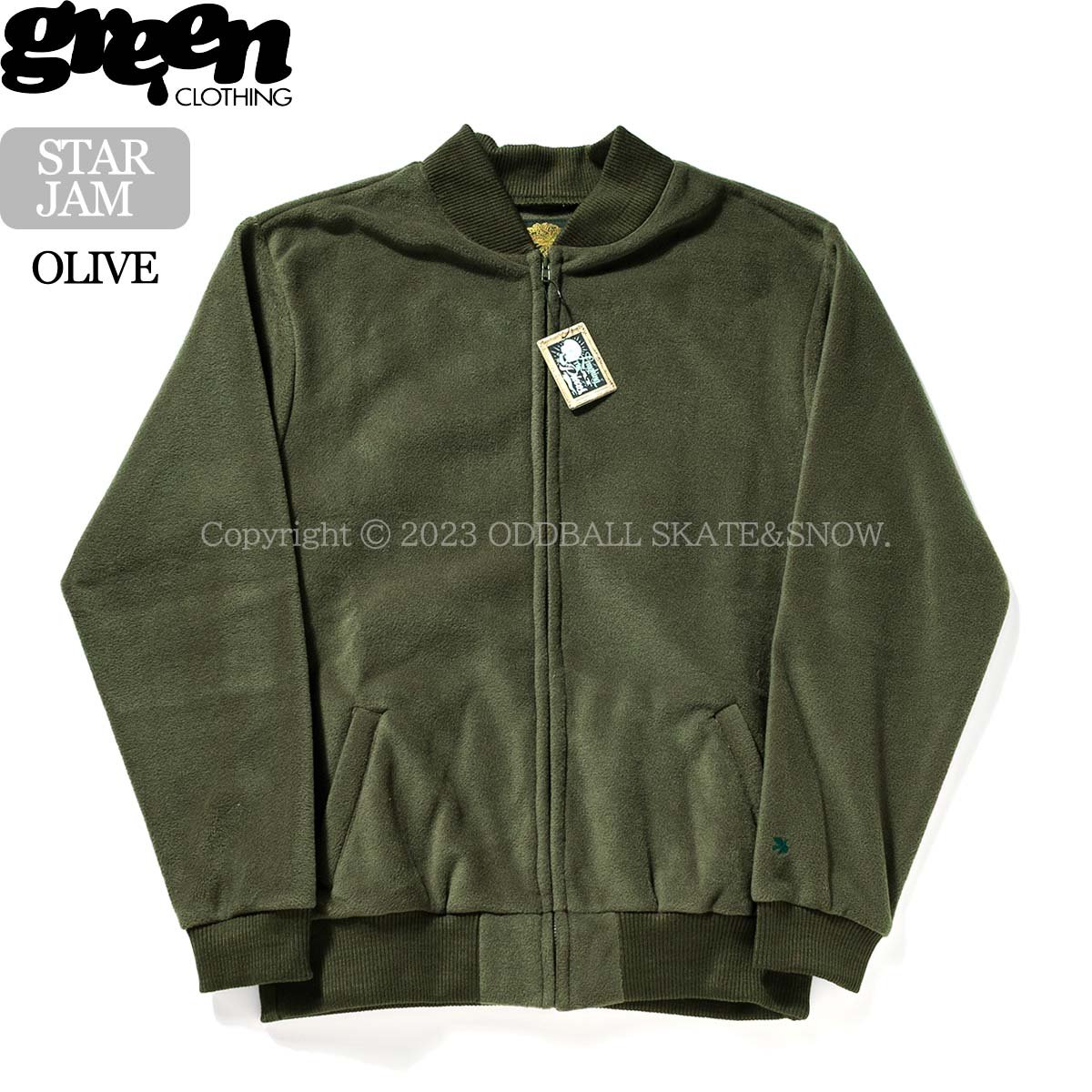 23-24 GREEN CLOTHING STAR☆JAN Olive | ODDBALL S 23-24 GREEN CLOTHING STAR☆JAN Olive | ODDBALL S