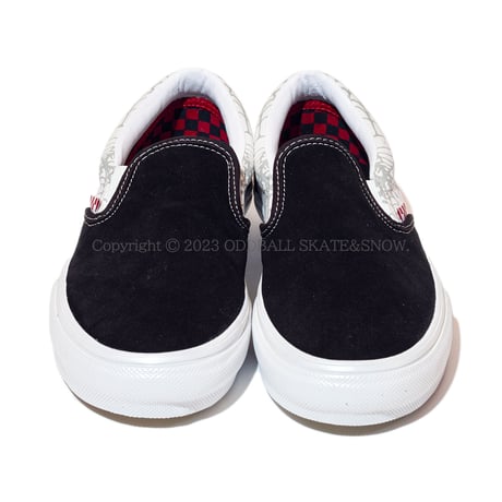 VANS SKATE SLIP-ON BLACK WIDOW SPIDER Black/White/Red VN0A5FCABWT
