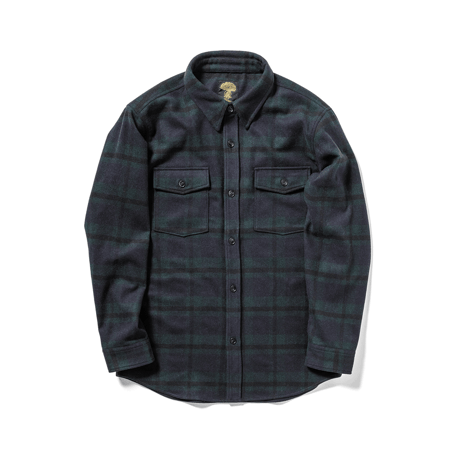 早期予約 26-27 GREEN CLOTHING WOOL FLANNEL SHIRTS