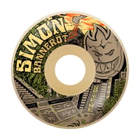 SPITFIRE WHEEL F4 RADIAL FULL 93DU SIMON BANNEROT TEMPLO PRO 54mm