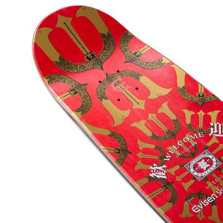 8.8インチ EVISEN SKATEBOARDS WELCOME-E MEDIUM CONCAVE