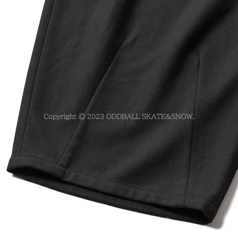 Tightbooth Wool Baggy Slacks Black | ODDBALL SK