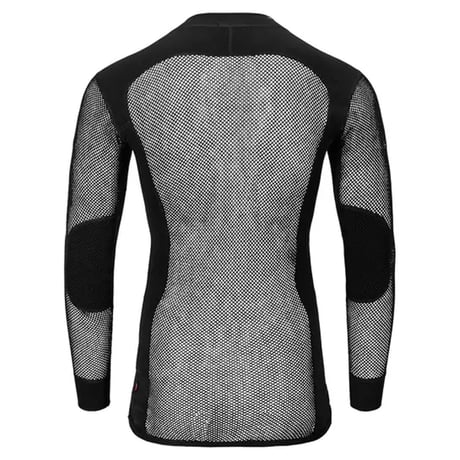 ACLIMA WOOLNET CREW NECK MEN'S Jet Black