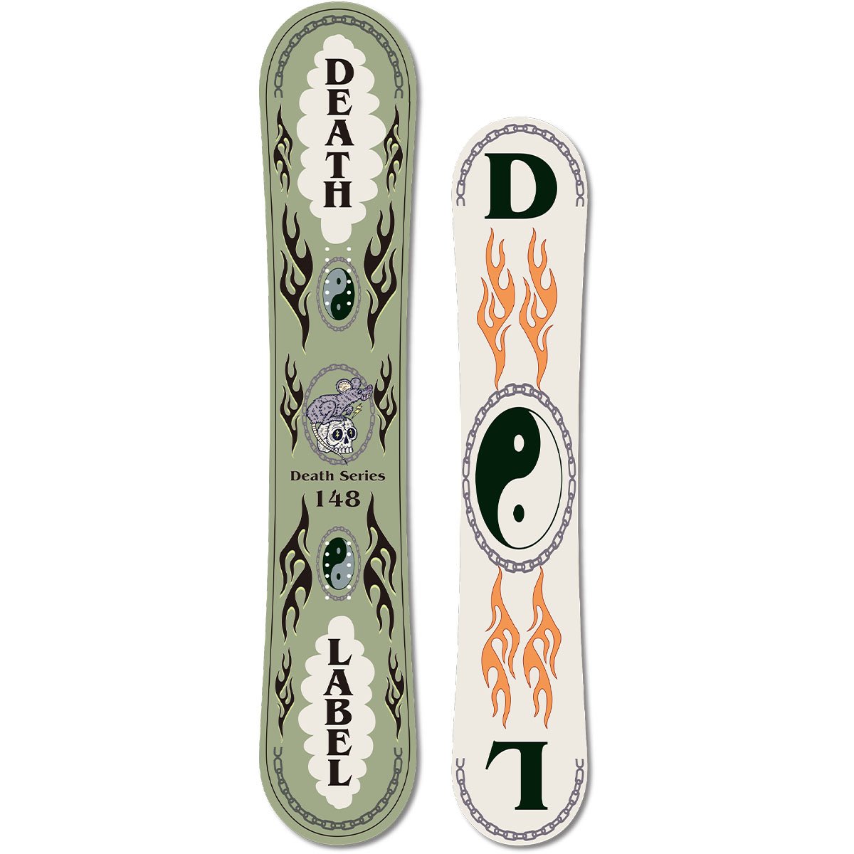 【DEATH LABEL 】DEATHSERIES レングス153 fit=scale-down,w=1200