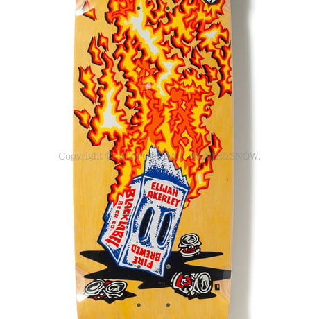 Black Label Skateboards Elijah Akerley FIRE BREWED 9.0 Egg