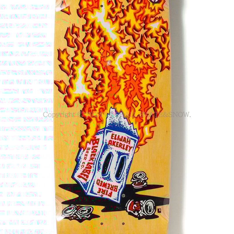 Black Label Skateboards Elijah Akerley FIRE BRE
