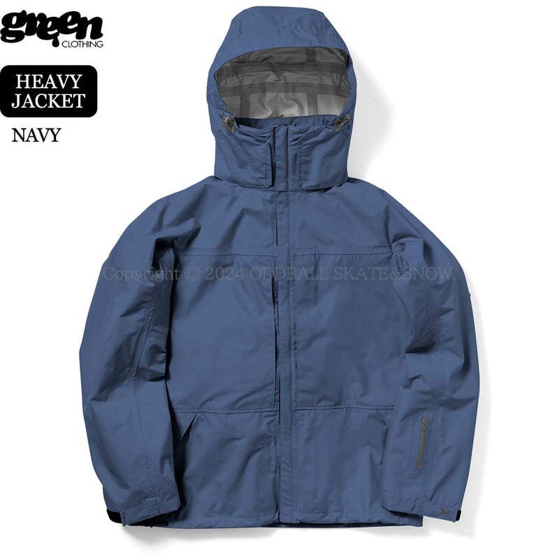 24-25 早期予約 GREEN CLOTHING HEAVY JACKET | ODDBAL 