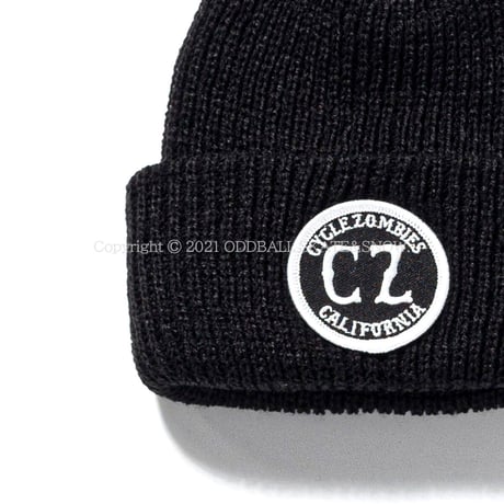 CYCLE ZOMBIES CALIFORNIA BEANIE black