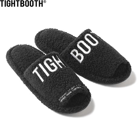 TIGHTBOOTH LABEL LOGO BOA SANDAL