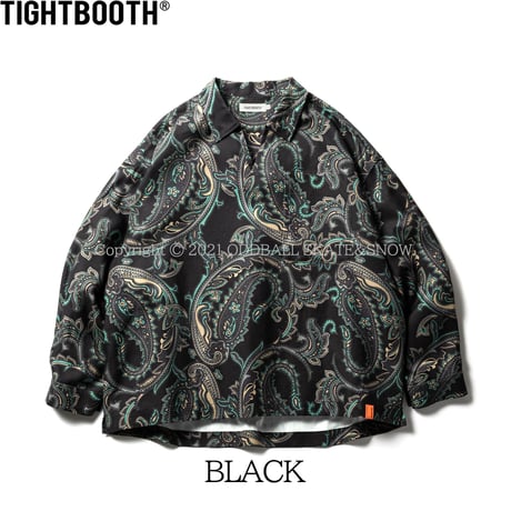 TIGHTBOOTH PAISLEY L/S OPEN SHIRT