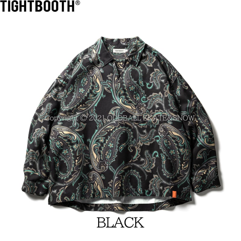 TBPR PAISLEY L/S OPEN SHIRT | ODDBALL SKATE&SNOW