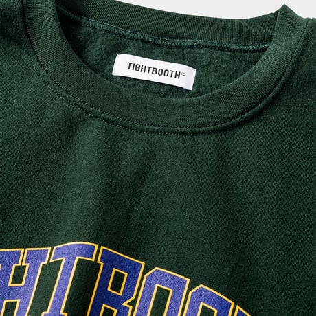 TIGHTBOOTH COLLEGE CREW SWEAT SHIRT