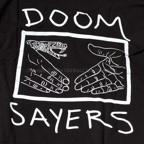DOOM SAYERS Snake Shake S/S Tee Black