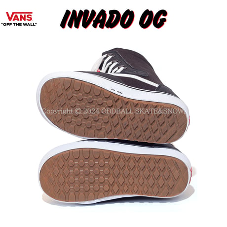 24-25 VANS SNOWBOARD BOOTS INVADO OG BLACK/WHITE