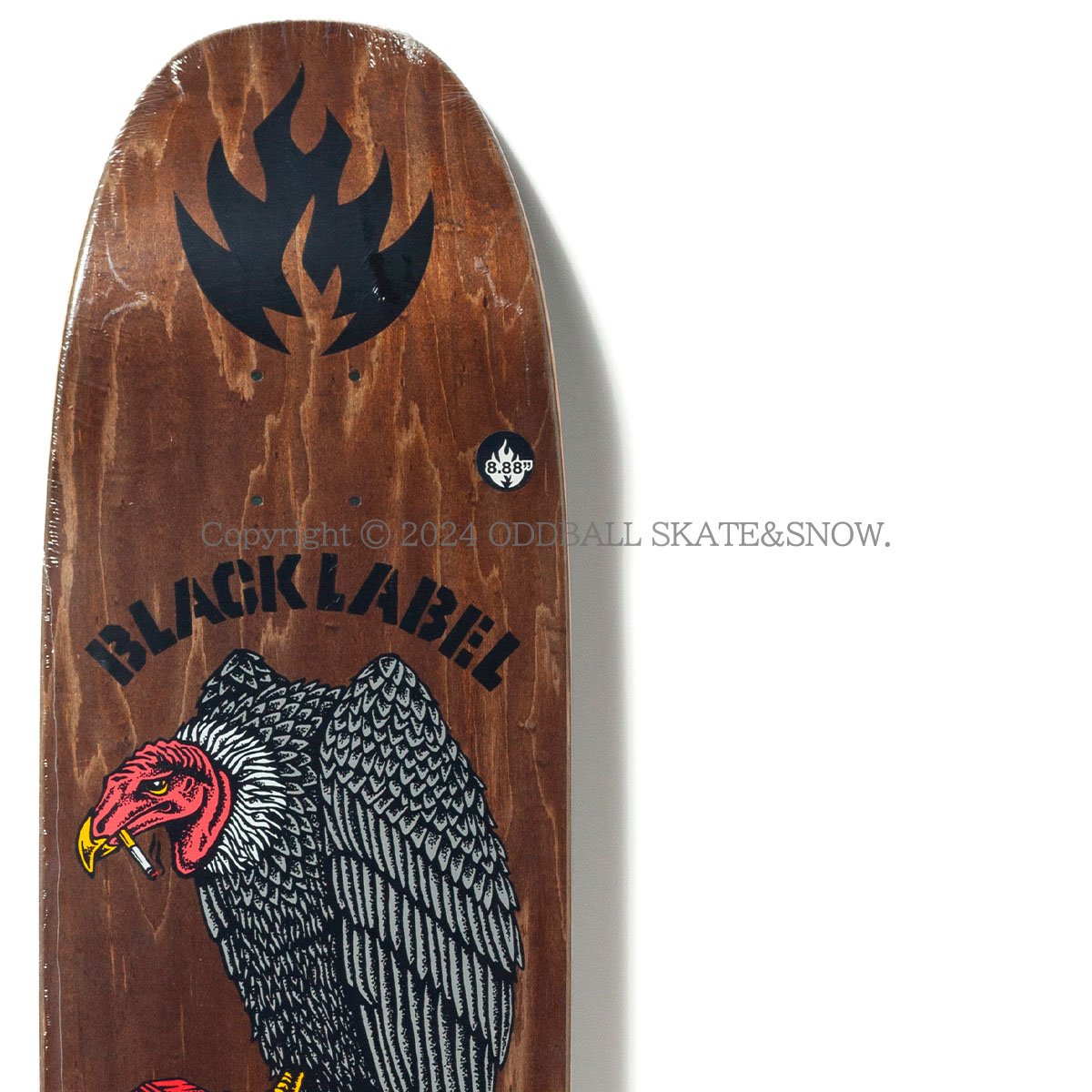Black label vulture curb club 8.88 中古美品 BLACK LABEL VULTURE CURB CLUB CUSTOM SHAPE 8.88 ブラック