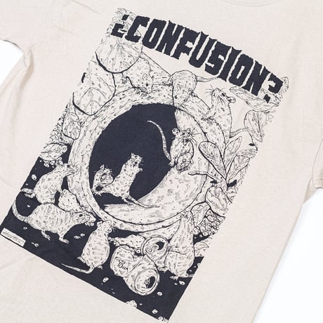 Confusion PIPE RAT BY HIROTTON S/S TEE sand