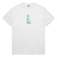 EVISEN SKATEBOARDS PASS~PORT SAKE S/S TEE White