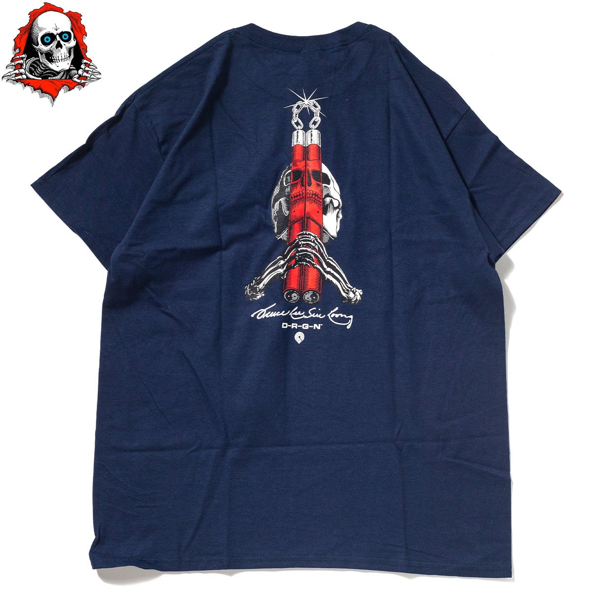 POWELL PERALTA BRUCE LEE X SKULL & NUMCHUCK Nav