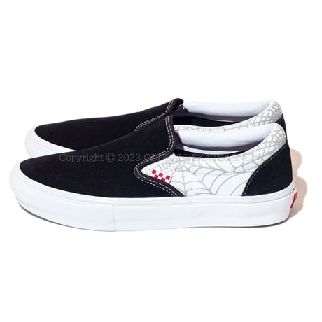 VANS SKATE SLIP-ON BLACK WIDOW SPIDER Black/White/Red VN0A5FCABWT