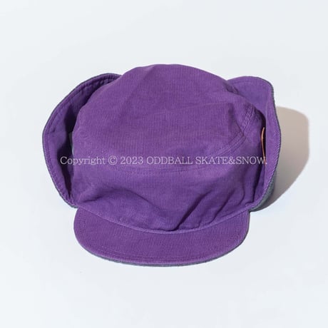 horizon 2023 THE SPRING CAP ショートフラップ バイオレット/ダークグレー リバーシブル