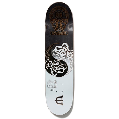 EVISEN SKATEBOARDS YIN-YANG FIRE DEEP CONCAVE 8.5