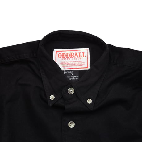 ODDBALL ORIGINAL BD DENIM L/S SHIRT black