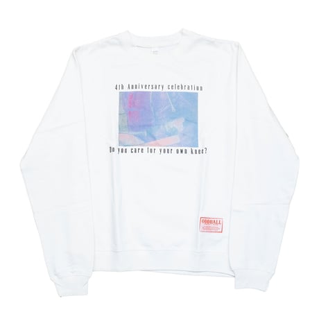 ODDBALL ORIGINAL CREW NECK HIZANONAKAMI white
