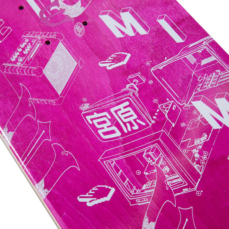 EVISEN SKATEBOARDS SEIMI MIYAHARA ISOWYETRIC DEEP CONCAVE