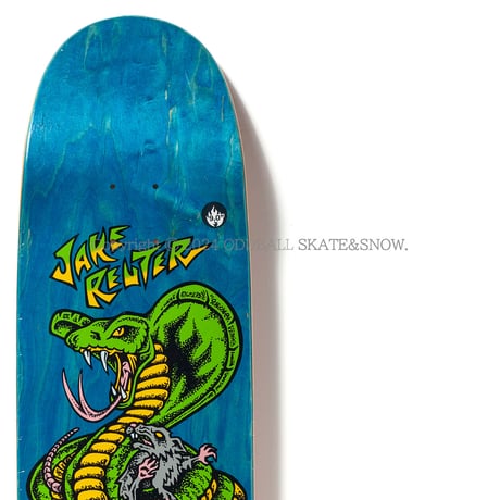 BLACK LABEL SKATEBOARDS JAKE REUTER SNAKE AND RAT 9.0