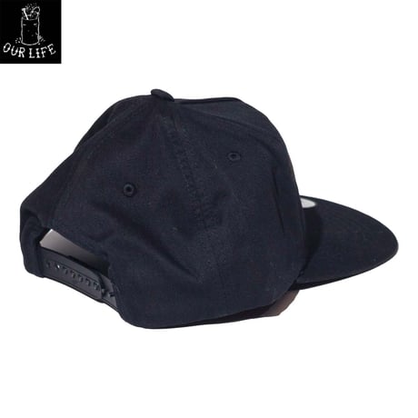 OURLIFE x IGNITION SKATE SHOP FIRED HAT BLACK