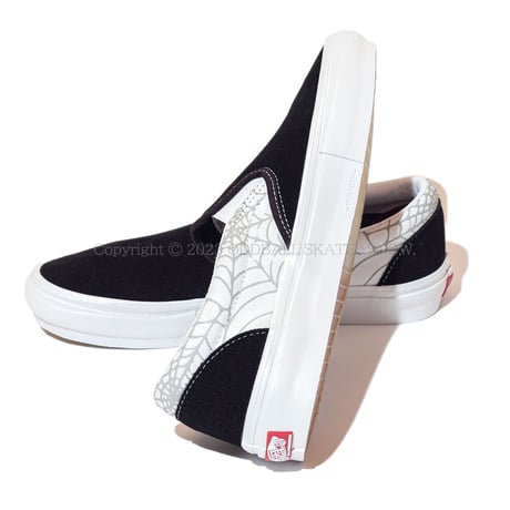 VANS SKATE SLIP-ON BLACK WIDOW SPIDER Black/White/Red VN0A5FCABWT