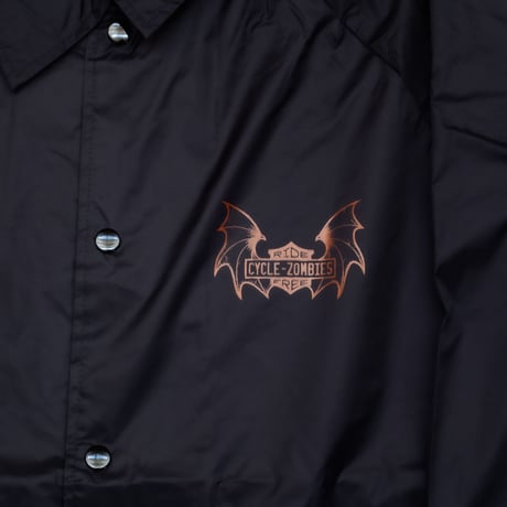 CYCLE ZOMBIES RIDE FREE COACH JACKET black