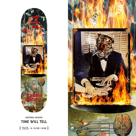 EVISEN SKATEBOARDS KOTORA MITANI TIME WILL TELL MELLOW CONCAVE