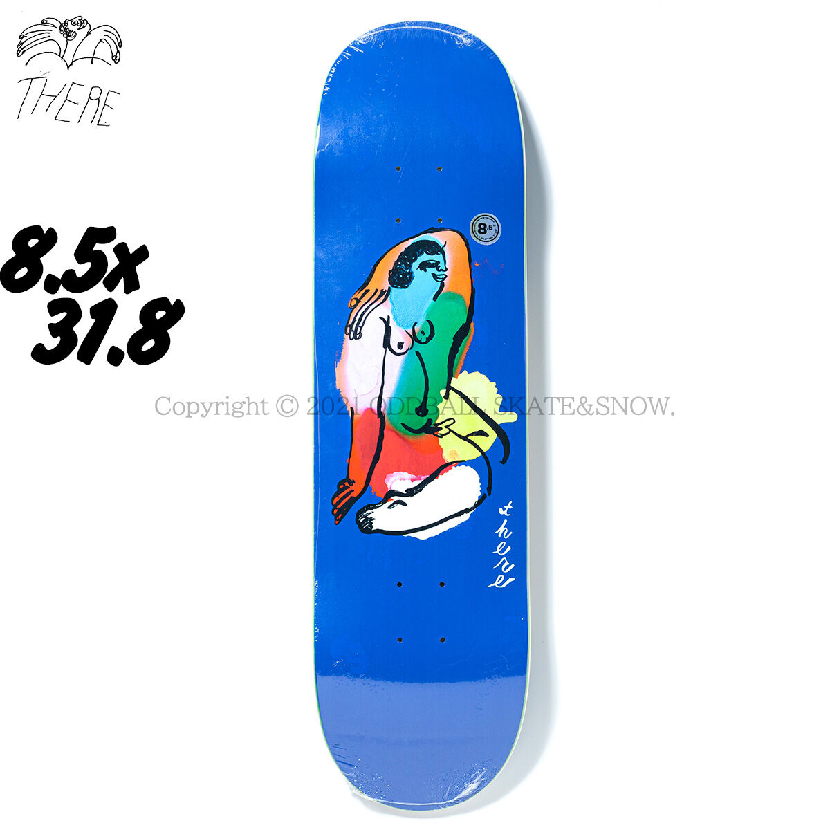 THERE SKATEBOARDS COLORS TEAM 8.5 | ODDBALL SKA THERE SKATEBOARDS COLORS TEAM 8.5 | ODDBALL SKA