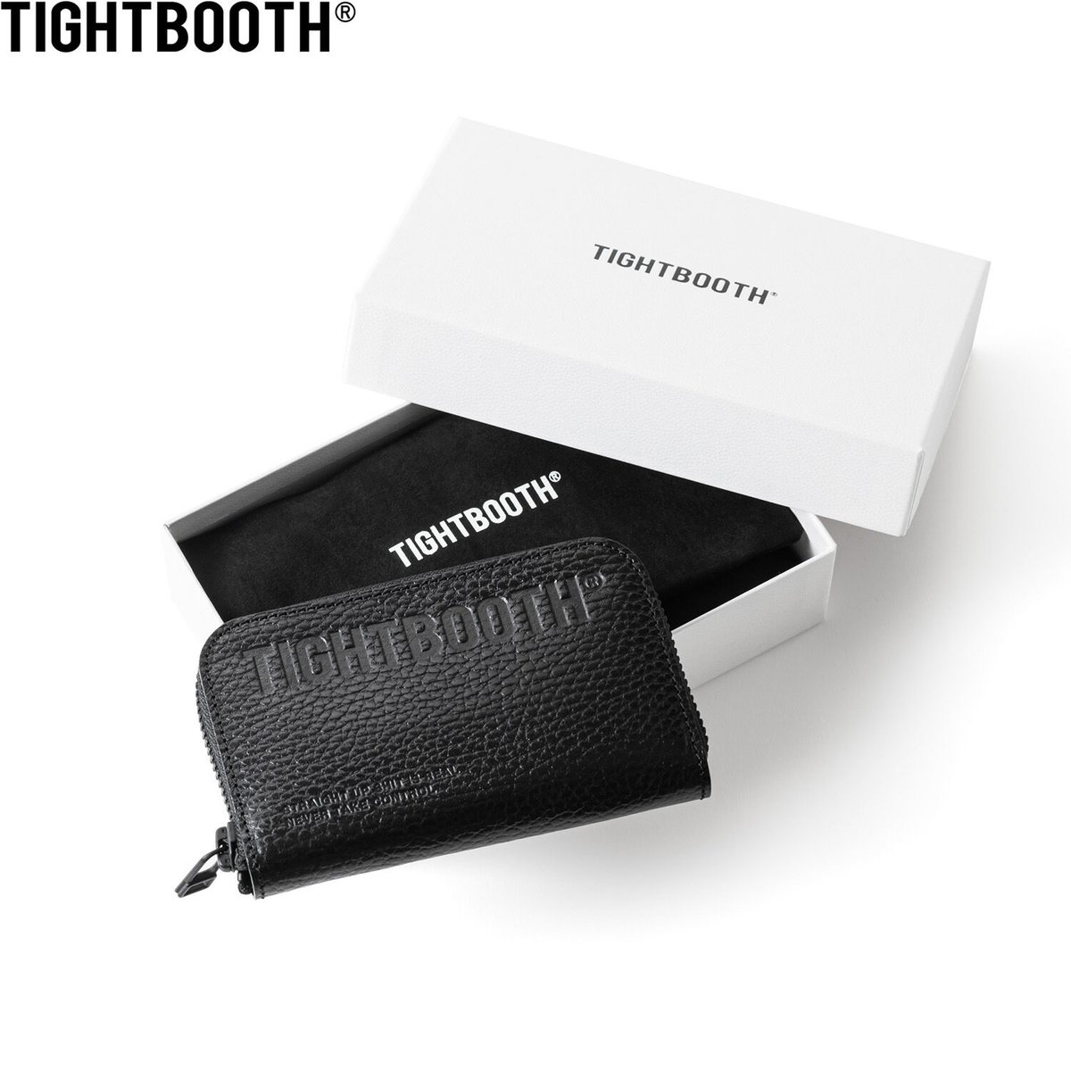 TIGHTBOOTH LEATHER ZIP AROUND WALLET 財布 TBPR LEATHER ZIP AROUND