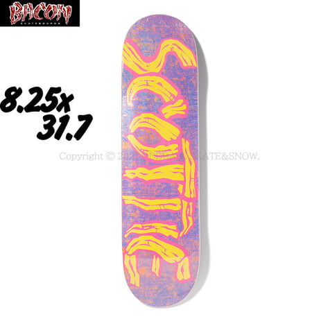 BACON SKATEBOARDS Scottie Strange 8.25