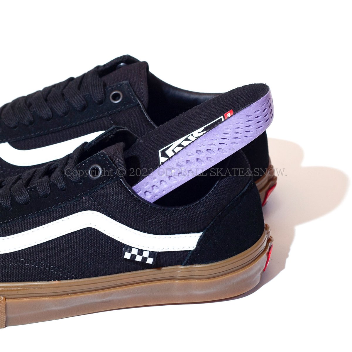 Vans Skate Old Skool Black/Gum VN0A5FCBB9M | OD...