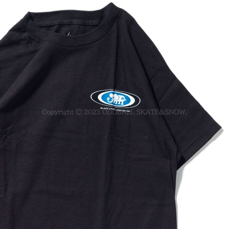 Black Label Skateboards John Lucero Man Van S/S Tee Black