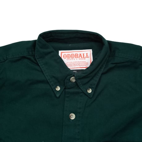 ODDBALL ORIGINAL BD DENIM L/S SHIRT forest