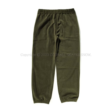 23-24 GREEN CLOTHING FLEECE PANTS Olive