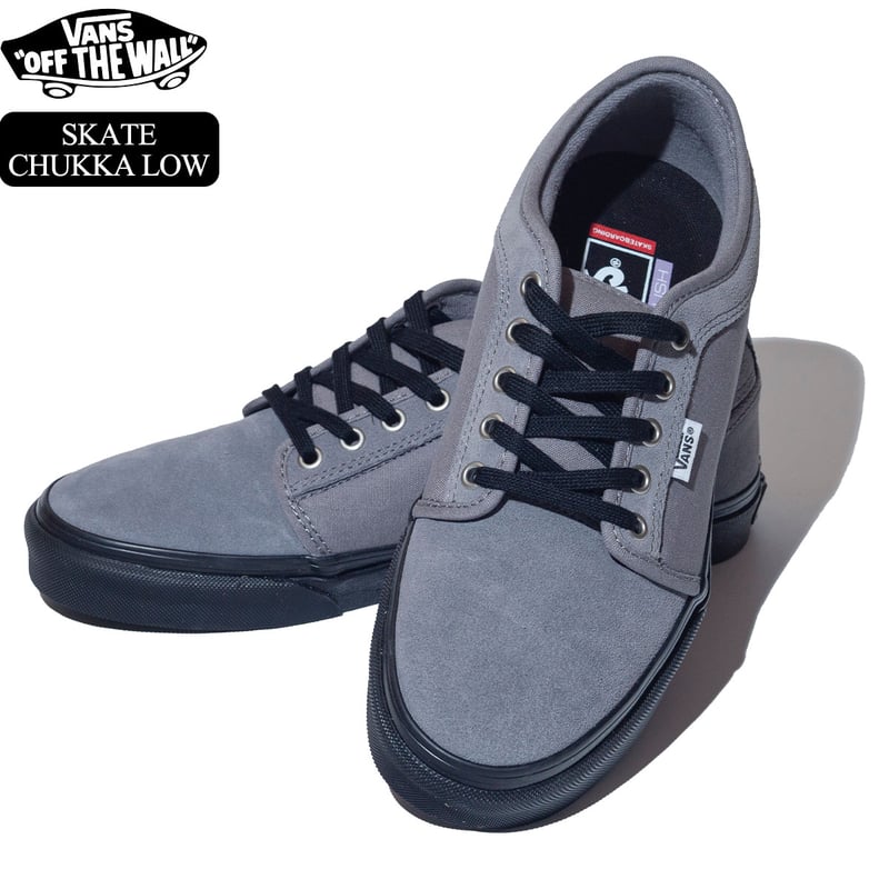 VANS SKATE CHUKKA LOW Frost Gray/Black VN000CUV