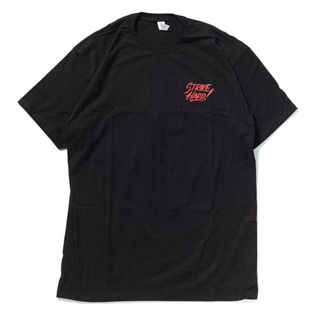 SLAPPY HOUR STRIKE HARD S/S TEE BLACK