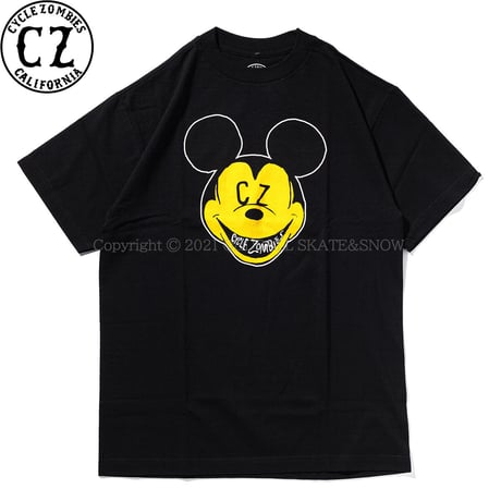 CYCLE ZOMBIES CZ LAND S/S TEE black