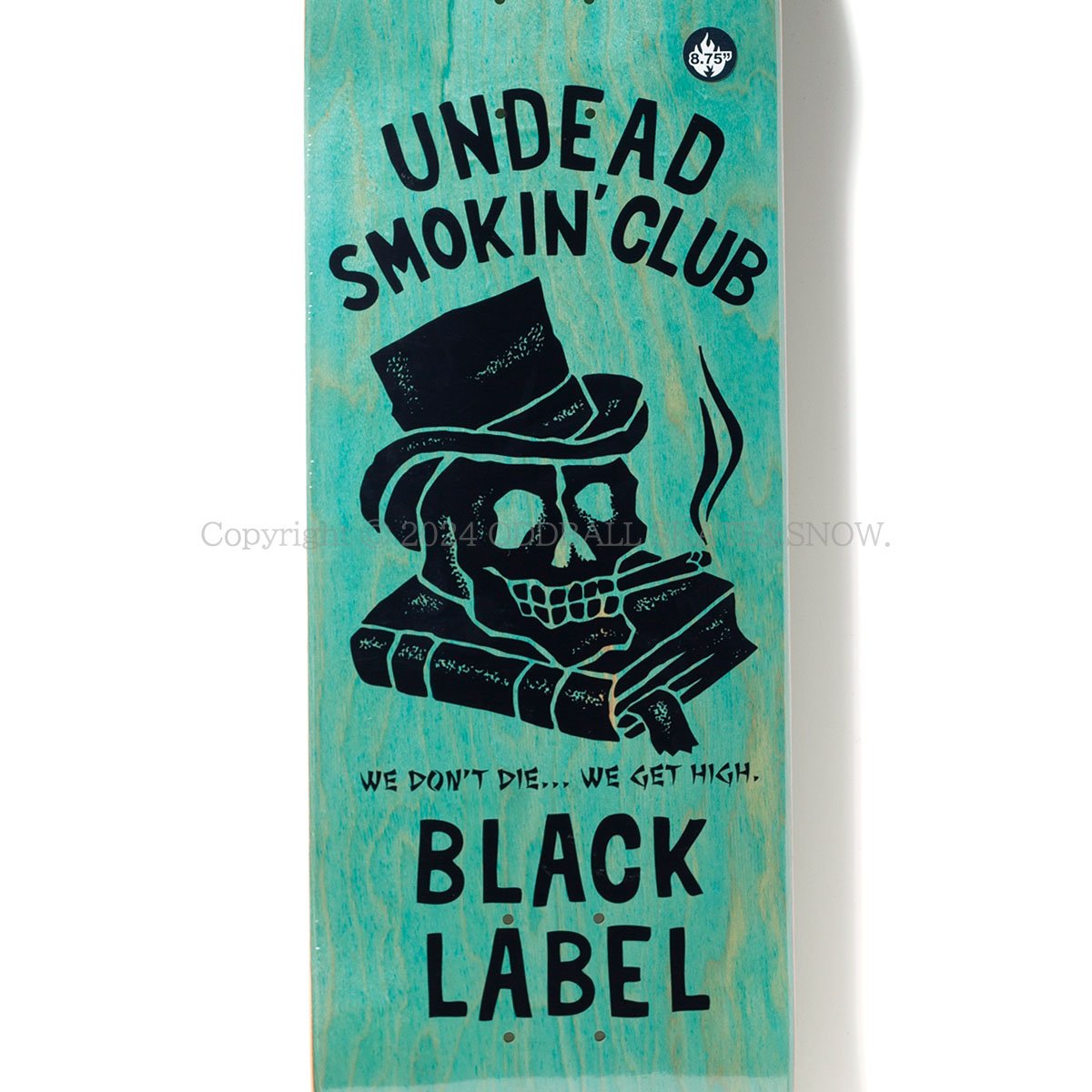 BLACK LABEL UNDEAD SMOKING CLUB 8.75 | ODDBALL