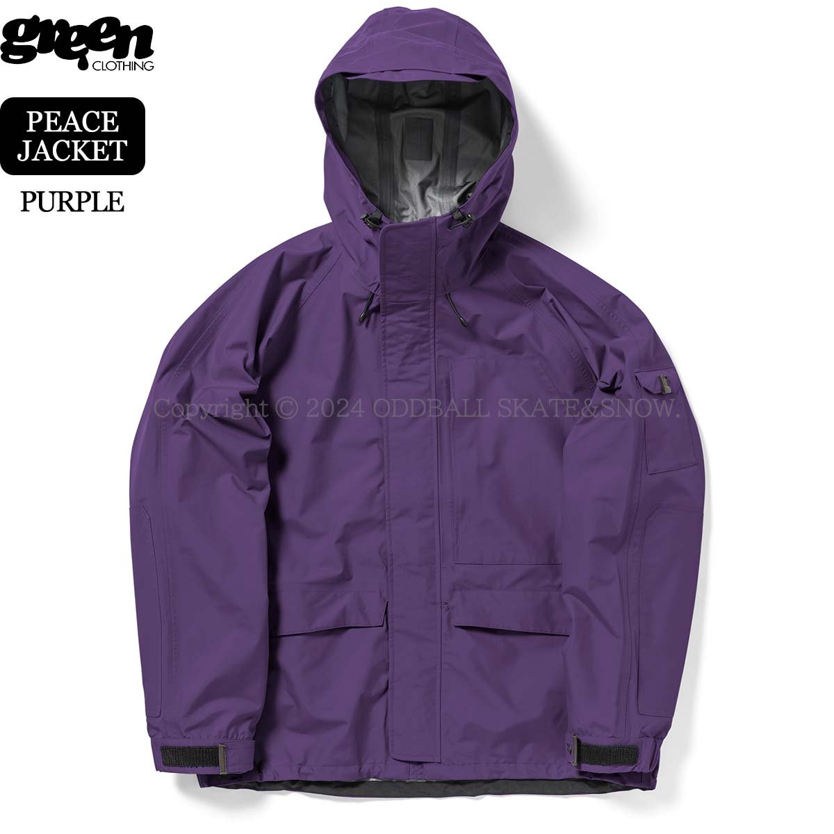 本日特価】 スノーボード 2022-23 GREENCLOTHING PEACE JACKET ...