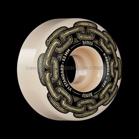 Bones Wheel X-Formula Gold Chain 53mm 97A V1