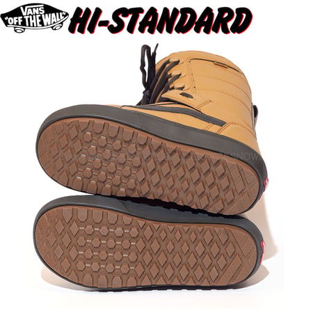 24-25 VANS SNOWBOARD BOOTS HI-STANDARD OG TAN/BLACK