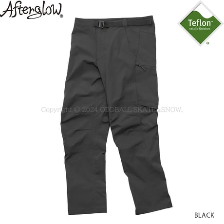 AFTERGLOW WW CARGO PANTS BLACK
