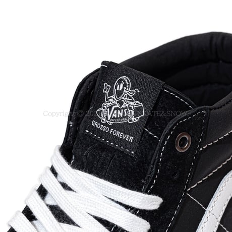 Vans Skate Grosso Mid Black/True White